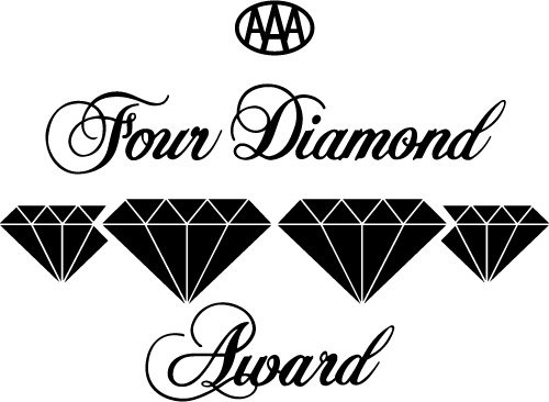 4 Diamond Service Logo Vector