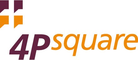 4P square Logo Vector