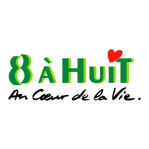 8 A Huit Logo Vector