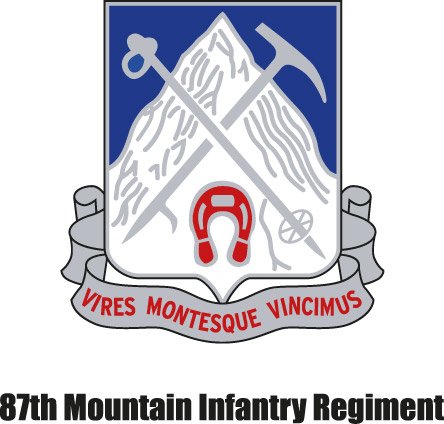 87th Mountain Infantry Regiment Logo Vector