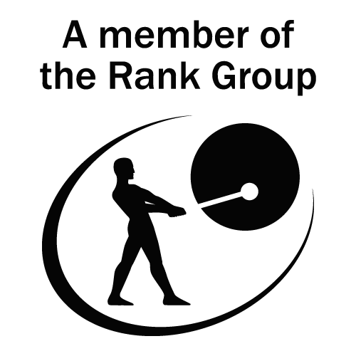 A Member of the Rank Group black Logo Vector