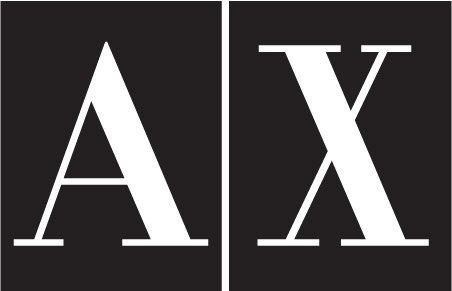 A X Armani Exchange Logo Vector