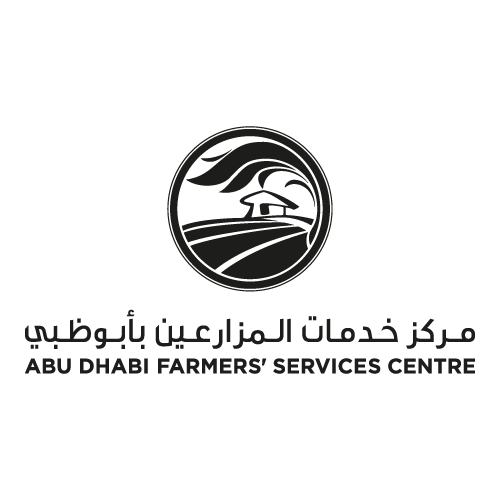 Abu Dhabi Farmers Service Centre black Logo Vector