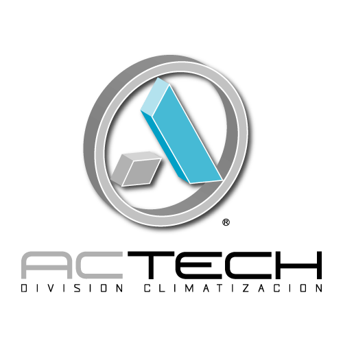 ac tech division climatizacion Logo Vector